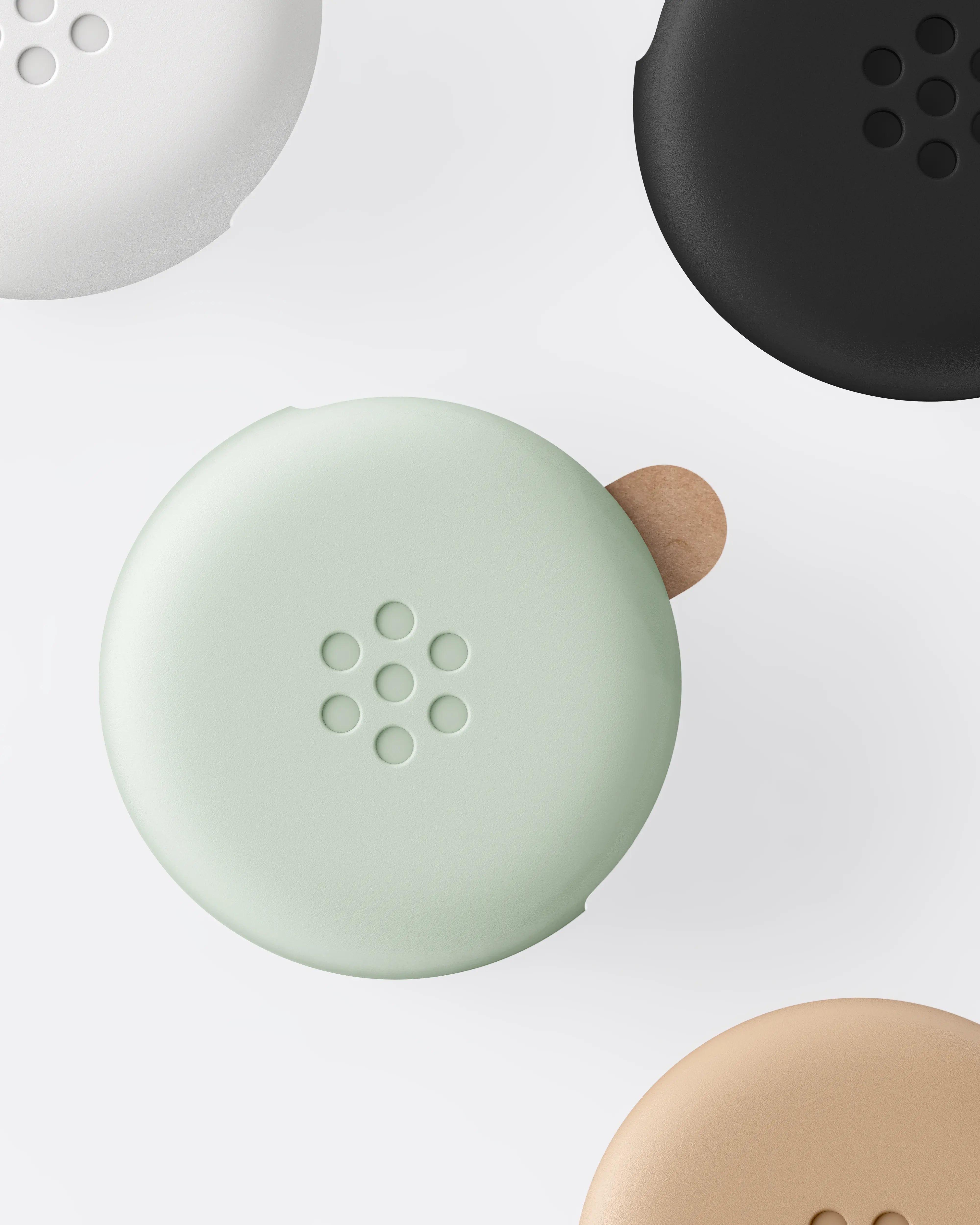 Pom Corner Protector — soft silicone babyproofing guard for sharp furniture corners